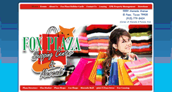 Desktop Screenshot of foxplazamercado.com